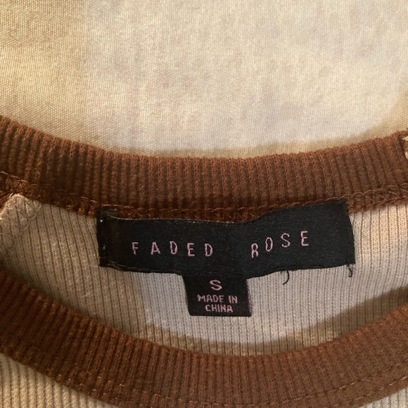 “Wild West” embroidered ribbed baby tee - Picture 2 of 2